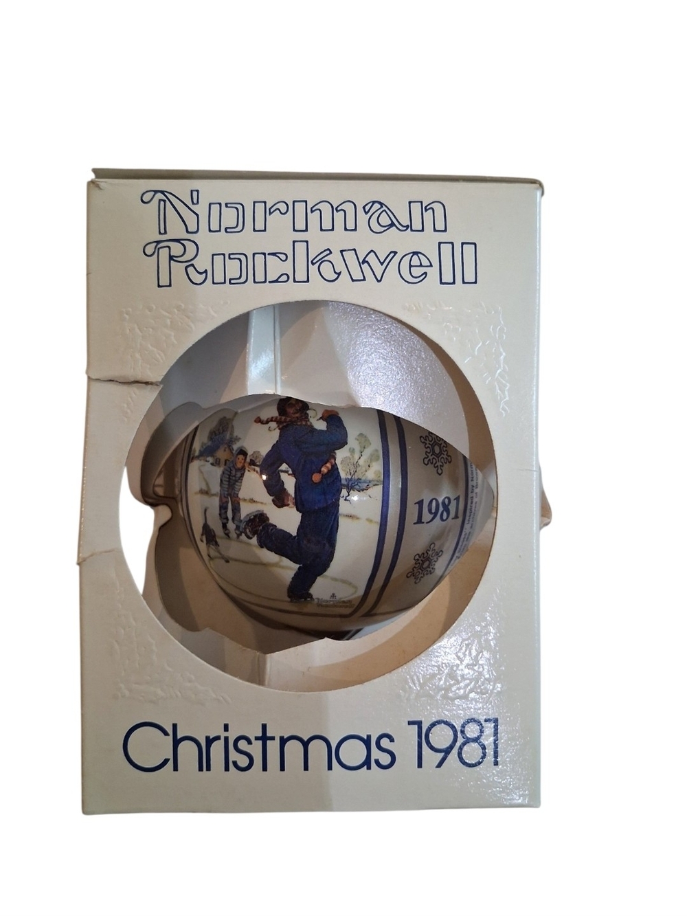 Norman Rockwell 1981 Ornament